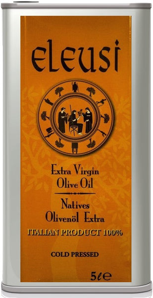 Eleusi Organic Extra Virgin Olive Oil (5 litre)